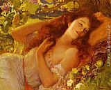 Frederick Arthur Bridgman Dolce Far Niente painting